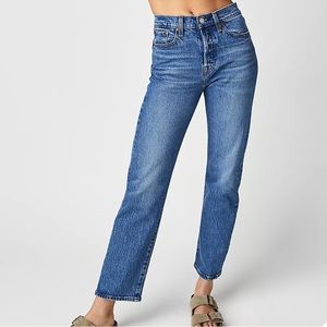 Levi's wedgie straight jeans